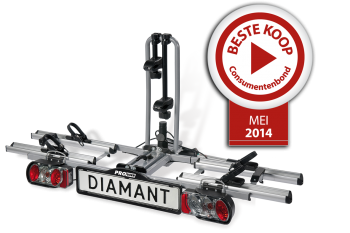 Diamant II kerékpárszállító vonóhorogra 2.Kép
