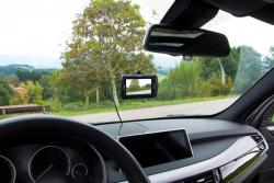 DRC4310DC digitális vezeték nélküli tolatókamera rendszer  4,3",  Dashcammel 4.Kép