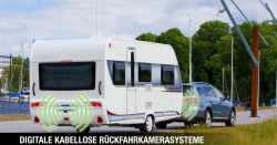 DRC4310DC digitális vezeték nélküli tolatókamera rendszer  4,3",  Dashcammel 5.Kép